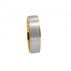 Bicolor gold ring