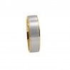 Bicolor gold ring