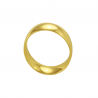 Traditional gold wedding ring