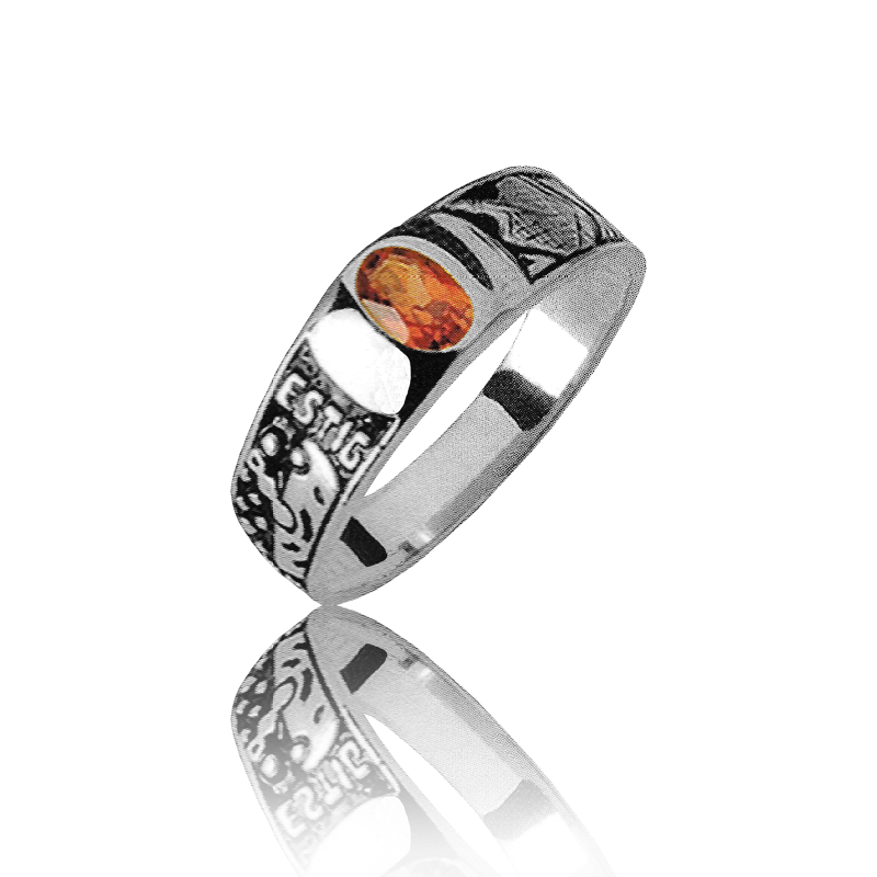 Gold graduation ring