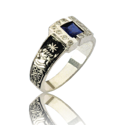 Gold graduation ring