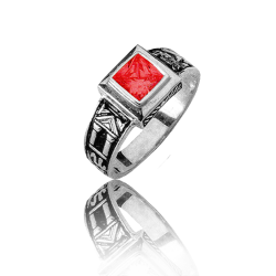 Gold graduation ring