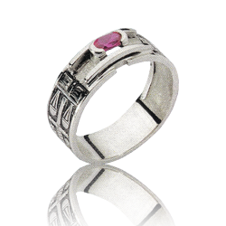 Gold graduation ring