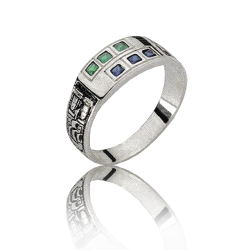 Gold graduation ring