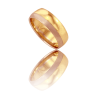 Aliança ouro bicolor