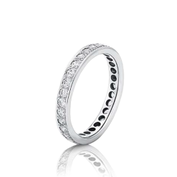 White gold ring