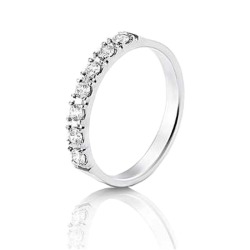 White gold ring