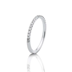 White gold ring