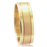 Yellow gold ring