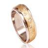 Bicolor gold ring
