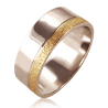 Bicolor gold ring