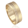 Bicolor gold ring