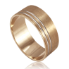Bicolor gold ring
