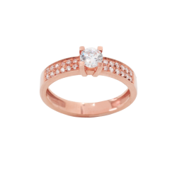 Rose gold ring