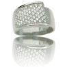 White gold ring