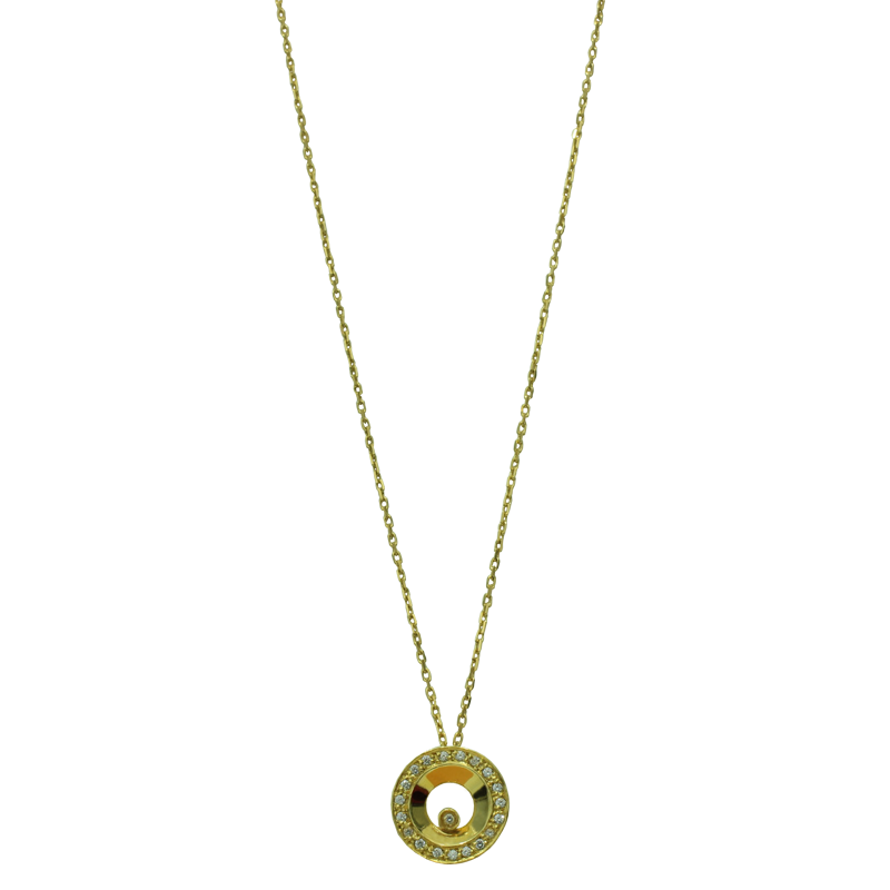 Yellow gold necklace