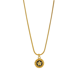 Yellow gold necklace