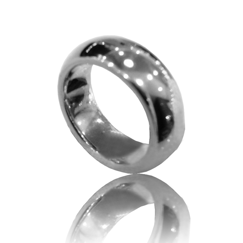 White gold ring