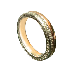 Bicolor gold ring